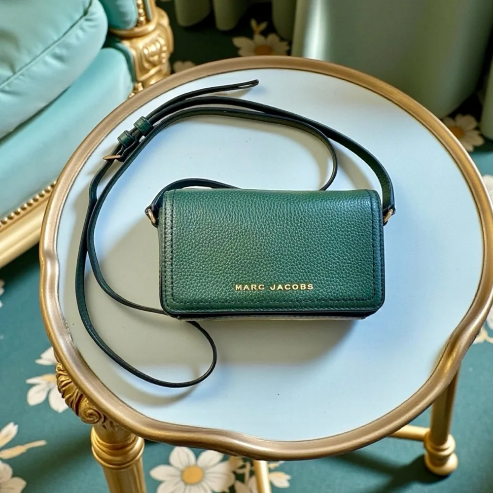 Marc Jacobs Groove Mini Leather Bag – Kombu Green - Picture 1 of 4